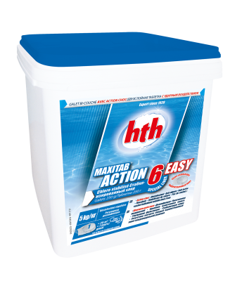 CHLORE HTH MAXITAB ACTION 6 EASY SPECIAL LINER 5 KG