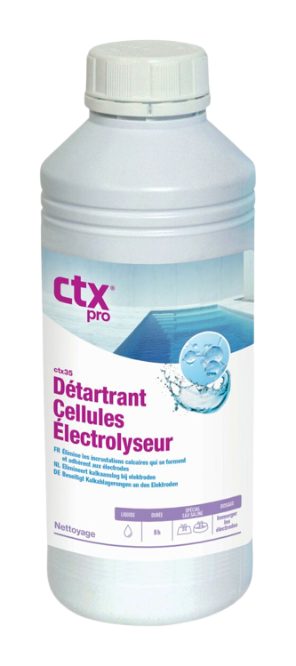 DETARTRANT CELLULE ELECTROLYSEUR CTX-35 1L