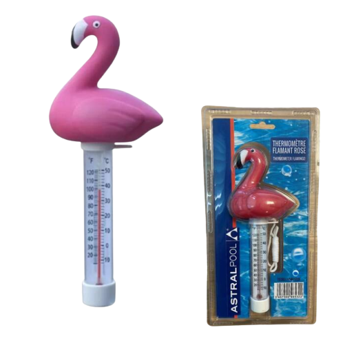 THERMOMETRE FLAMANT ROSE