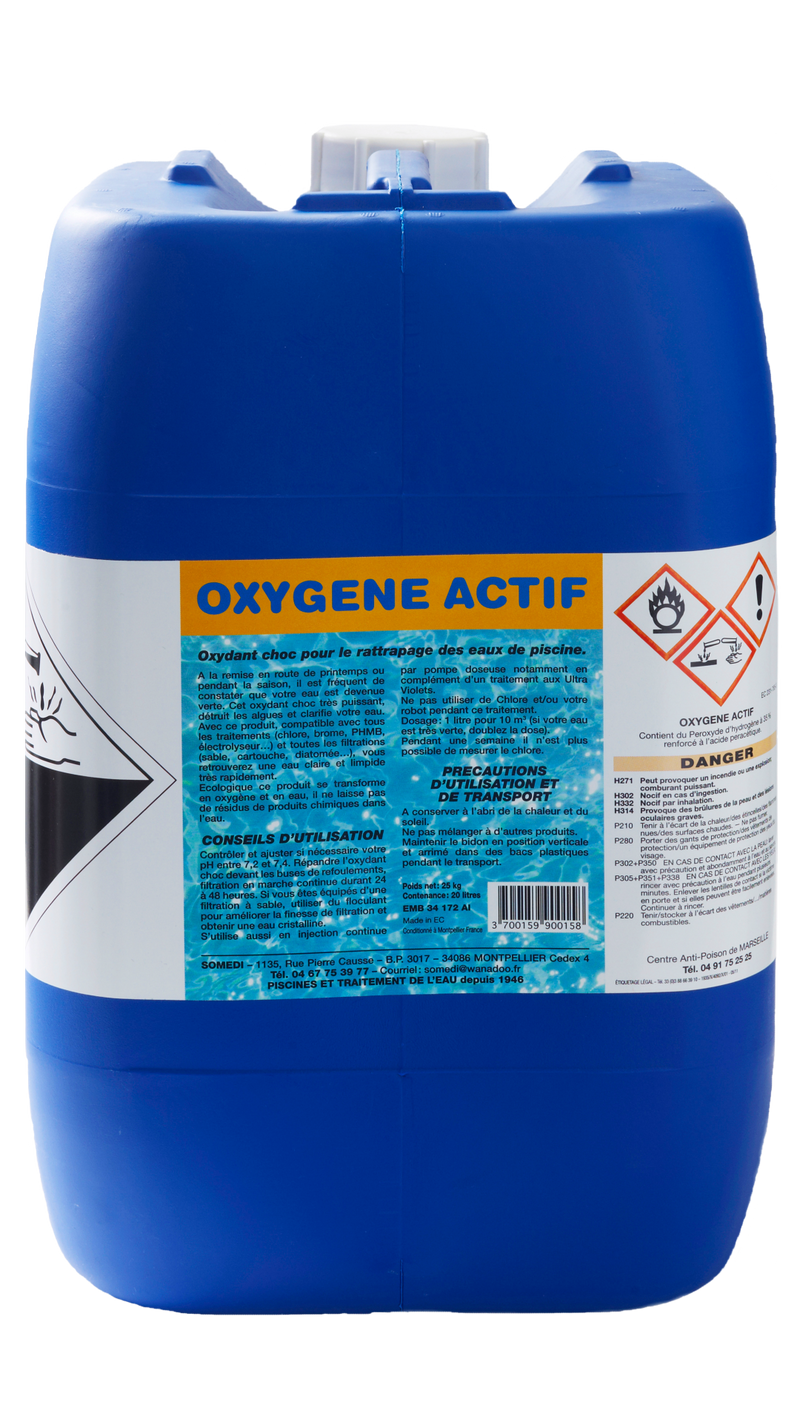 OXYGENE ACTIF 11.5 % REMANENT 20 L