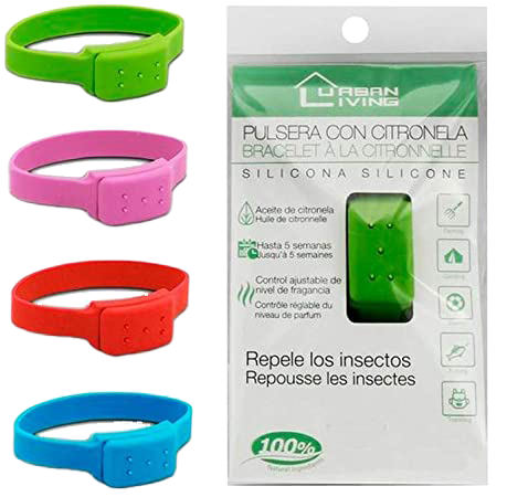 Bracelet anti-moustique silicone